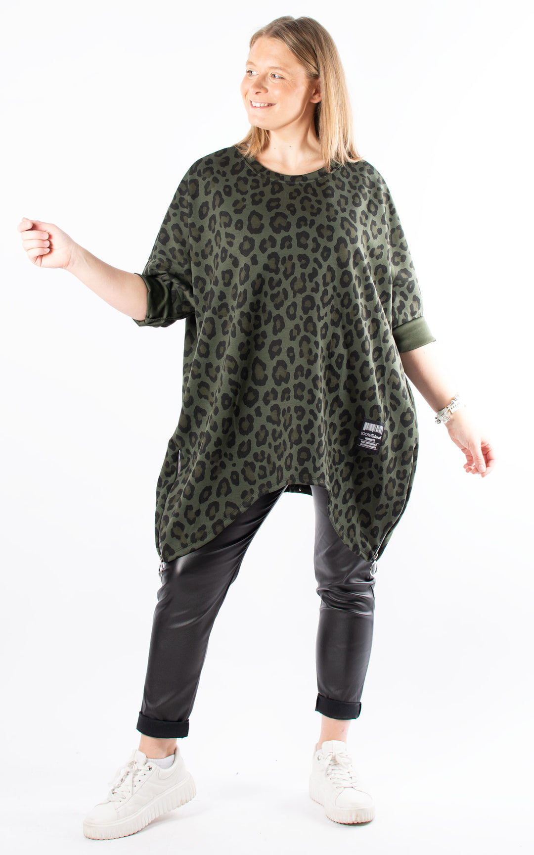 *PRE-ORDER* Keeley Tunic | Leopard | Khaki