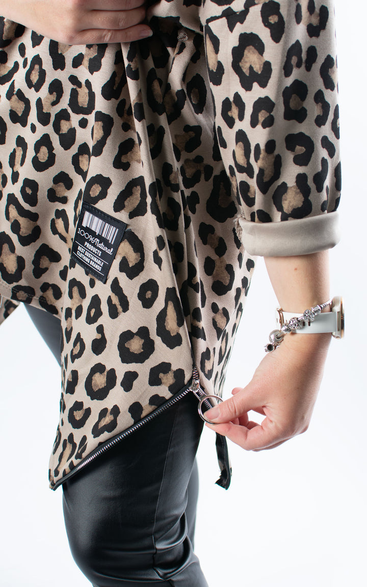 *PRE-ORDER* Keeley Tunic | Leopard | Mocha