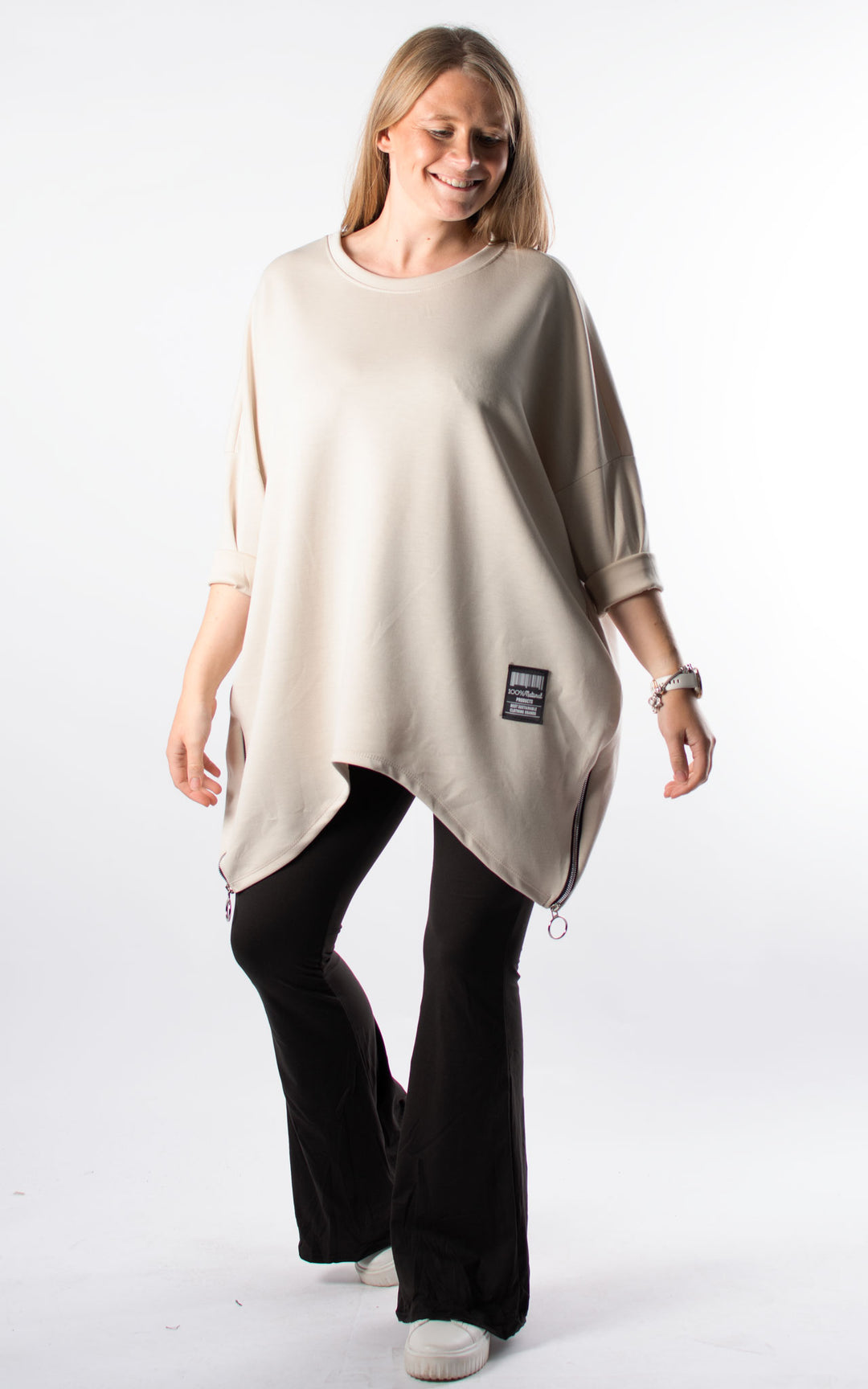Keeley Tunic | Plain | Beige