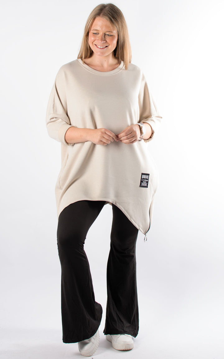 Keeley Tunic | Plain | Beige