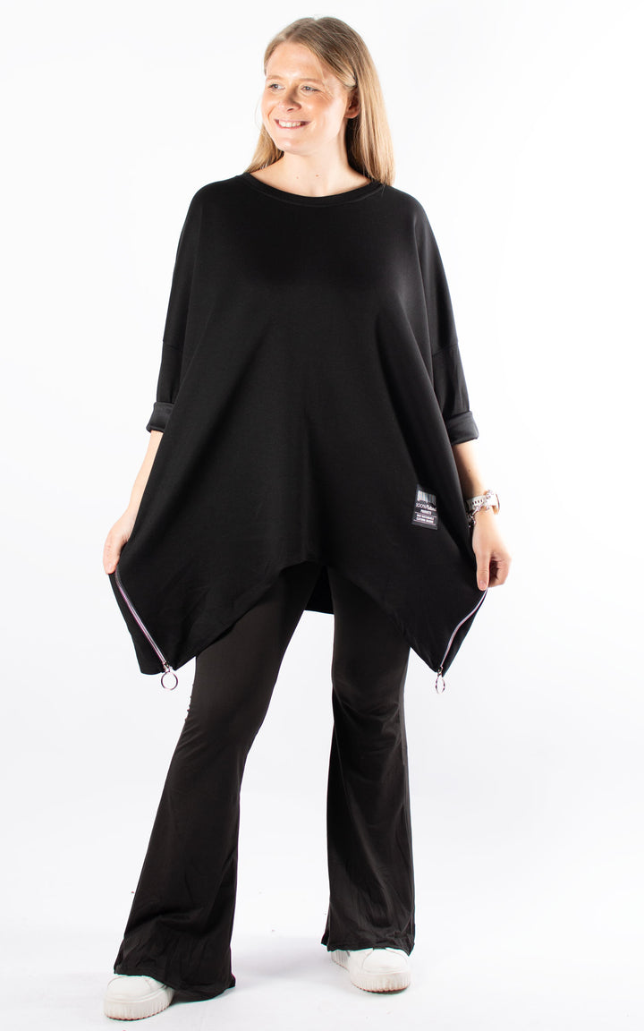 Keeley Tunic | Plain | Black