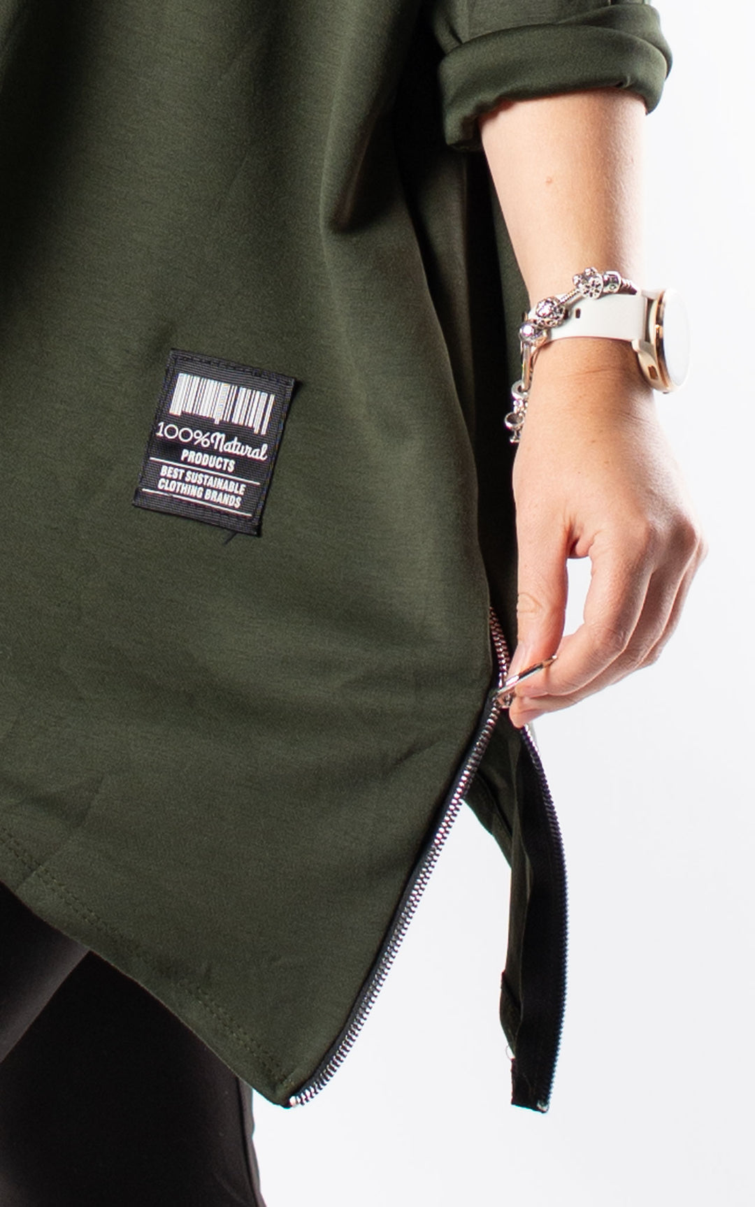 Keeley Tunic | Plain | Khaki