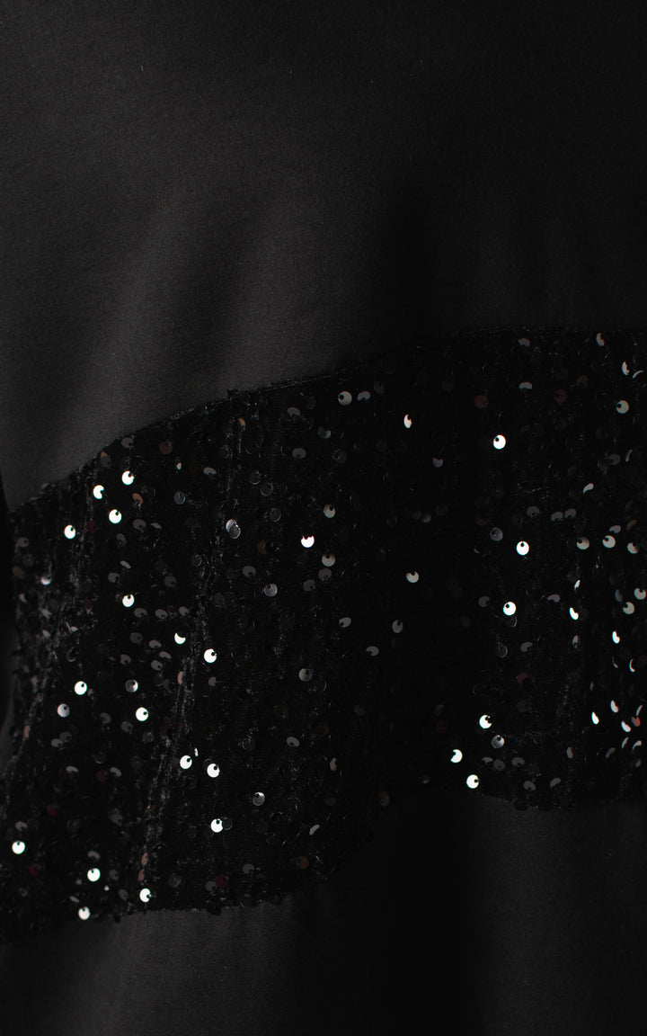 Keeley Tunic | Sequin | Black