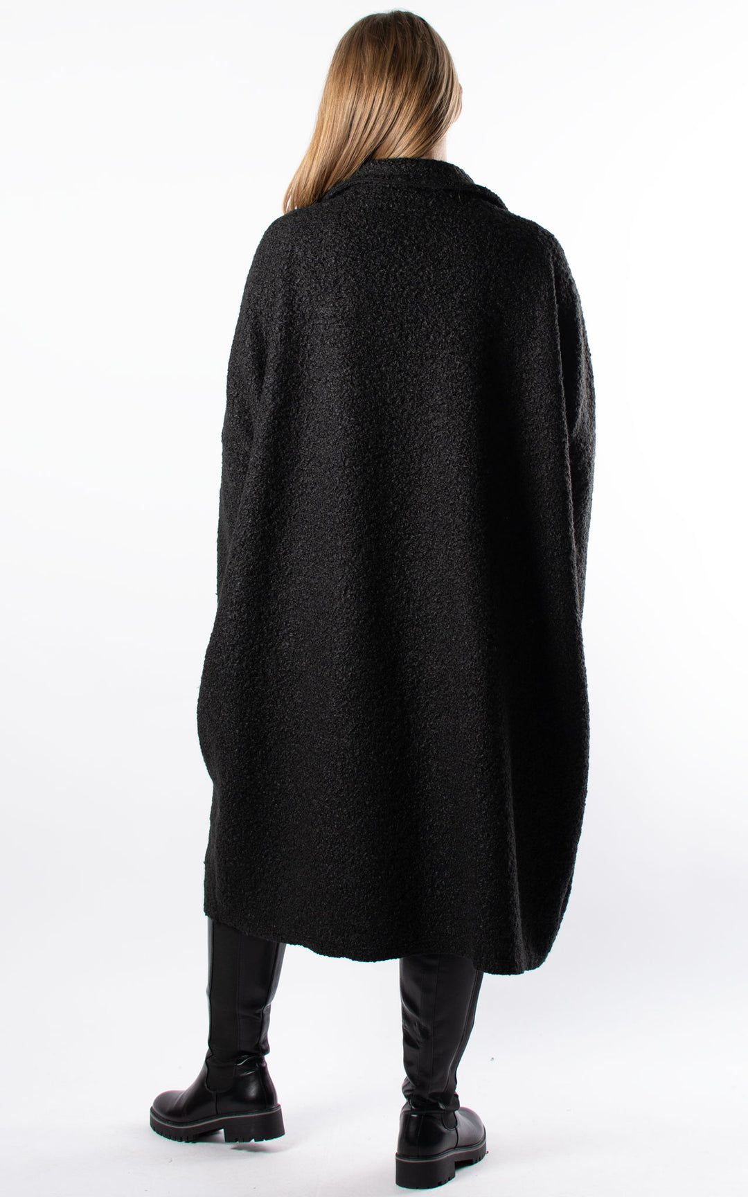 Kerry Boucle Coat | Black