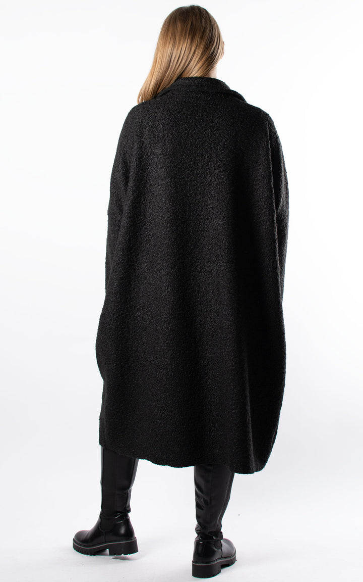 Kerry Boucle Coat | Black