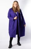 Kerry Boucle Coat | Purple