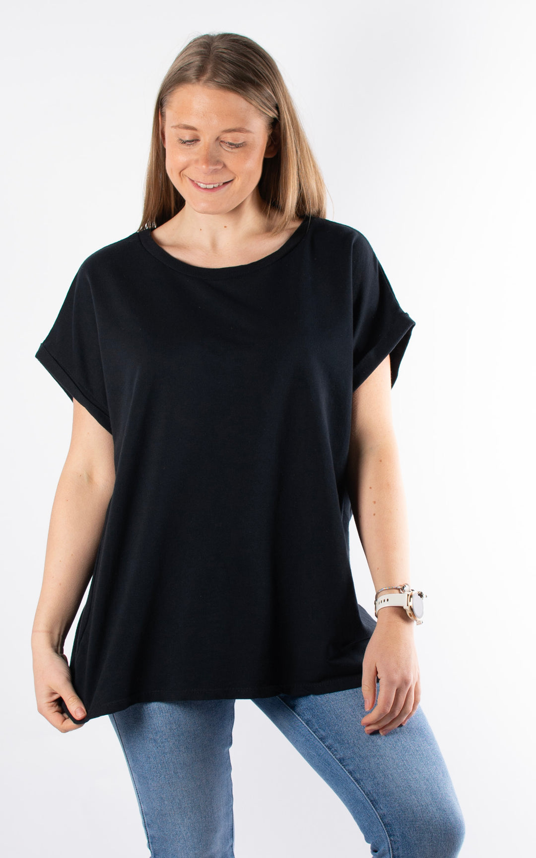 Khloe T-Shirt | Black