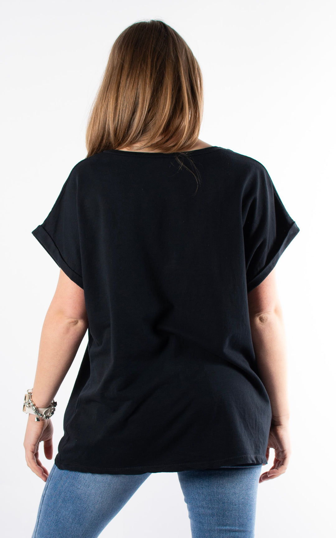 Khloe T-Shirt | Black