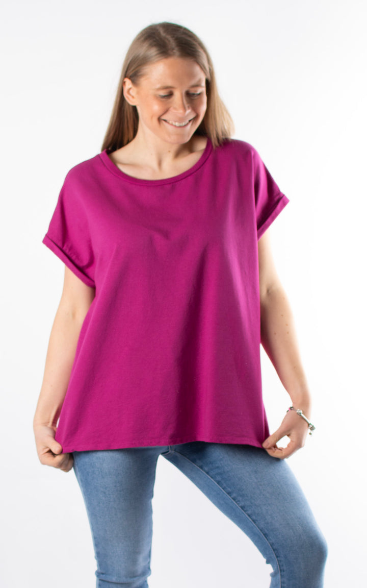 Khloe T-Shirt | Plum