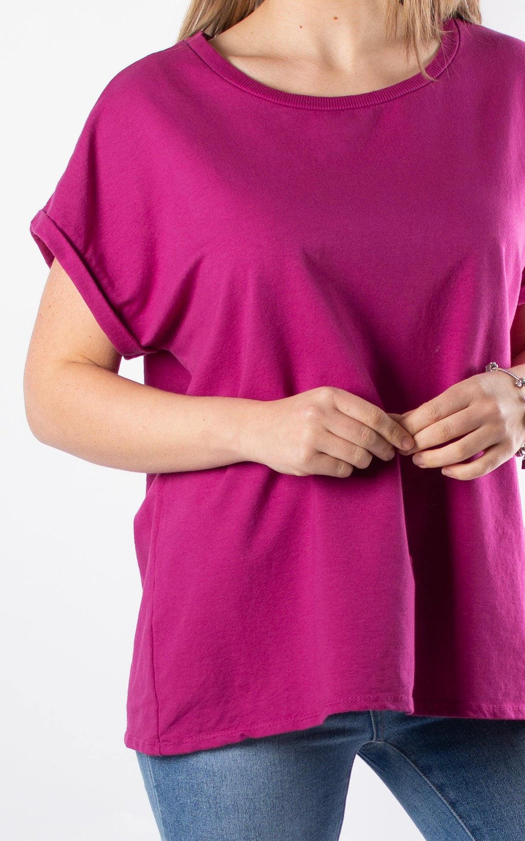 Khloe T-Shirt | Plum