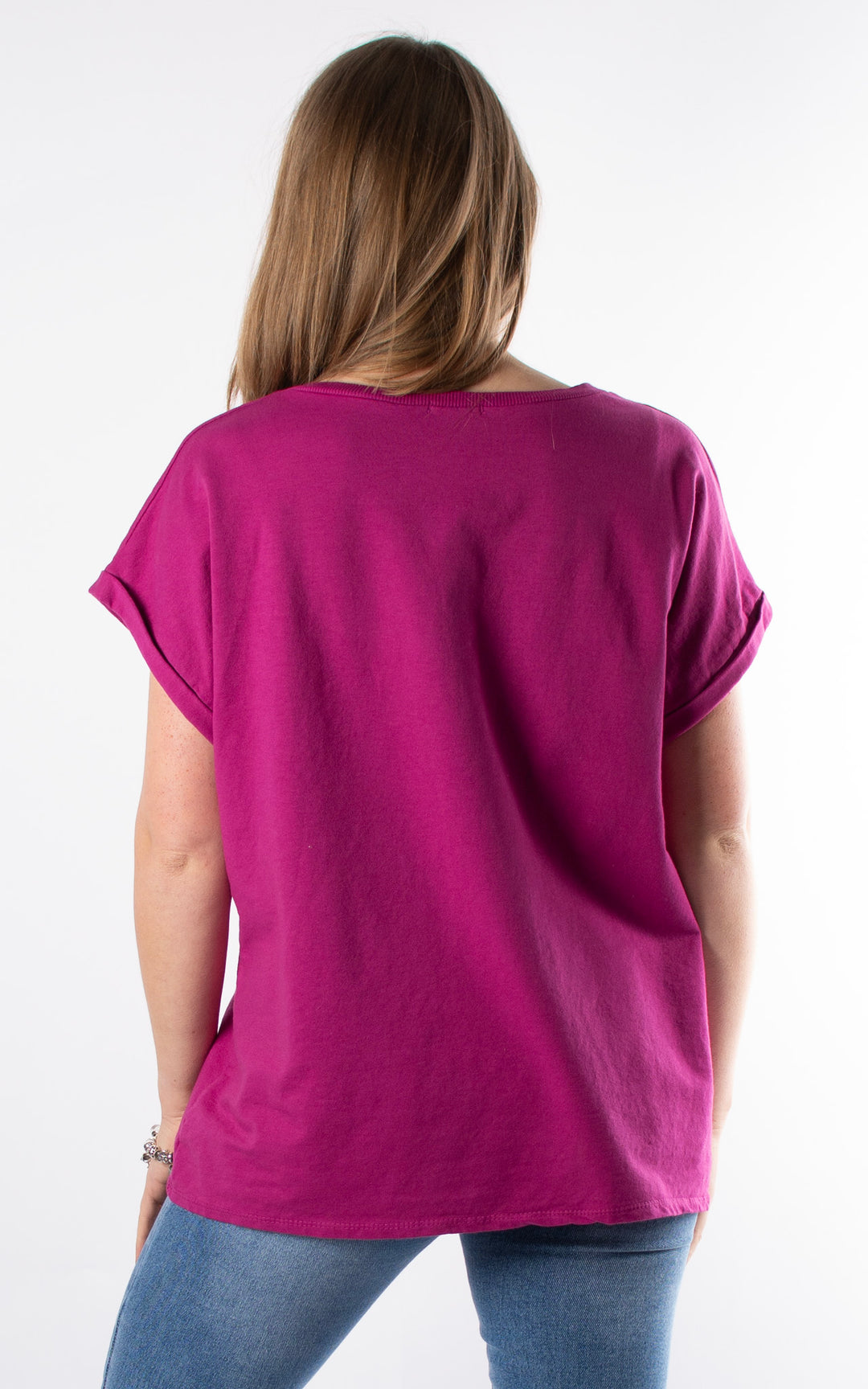 Khloe T-Shirt | Plum