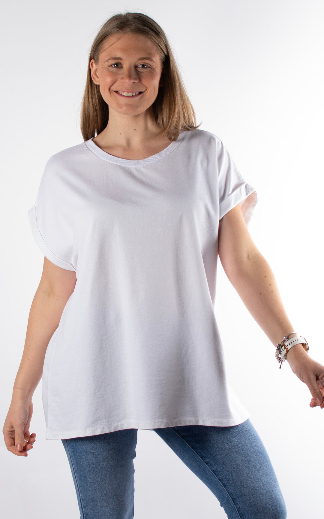 Khloe T-Shirt | White