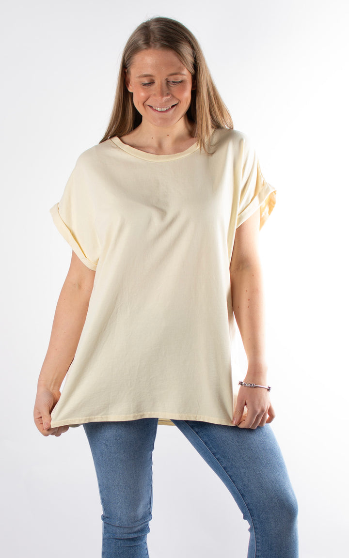 Khloe T-Shirt | Yellow