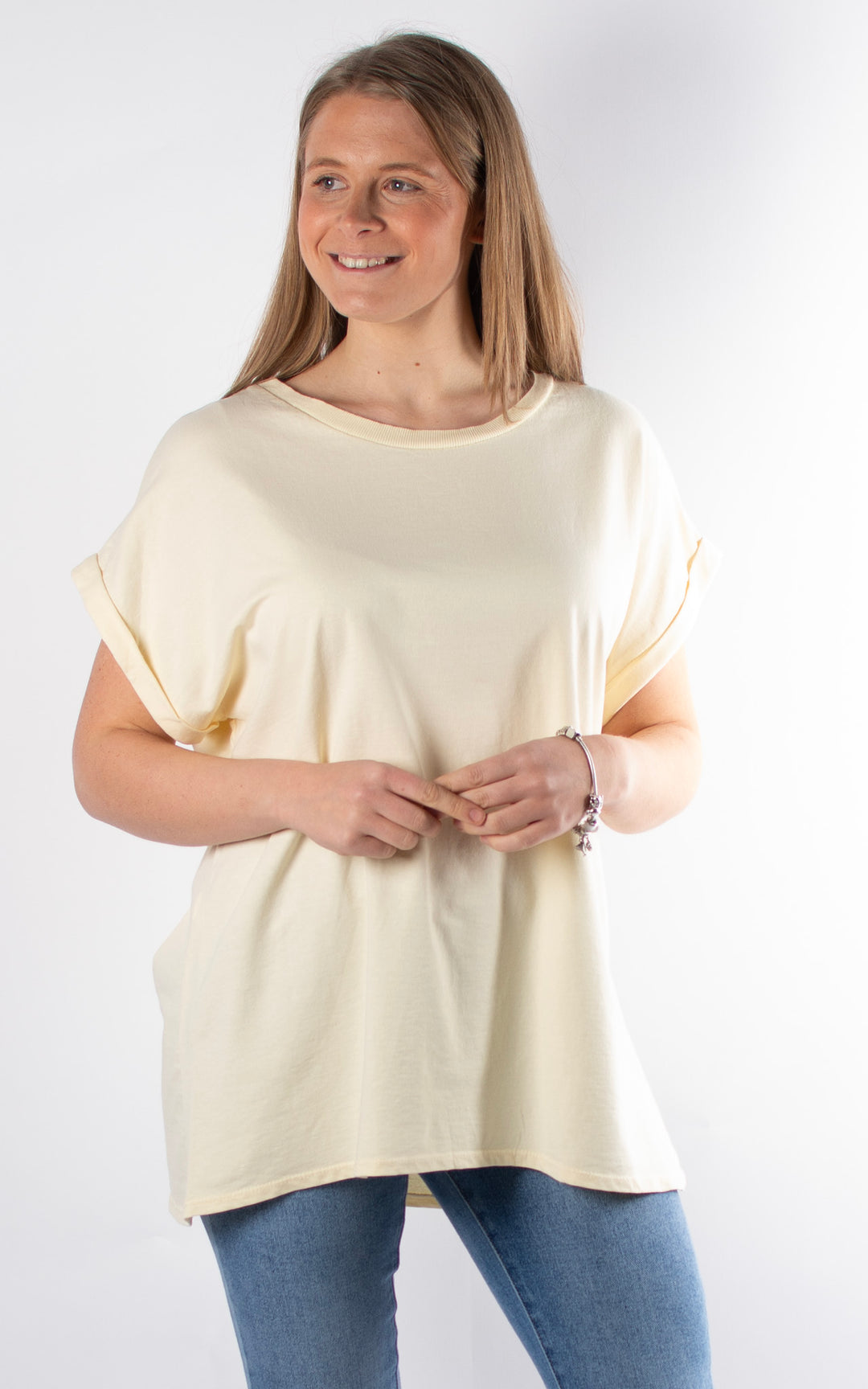 Khloe T-Shirt | Yellow