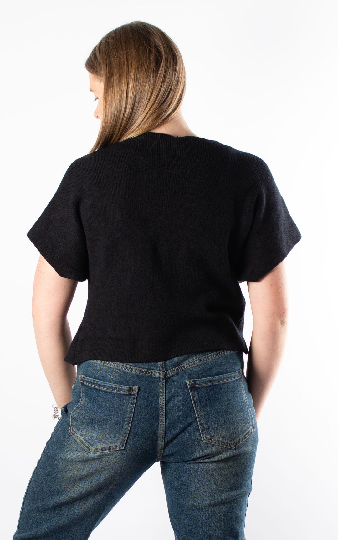 Knitted Cover Up | Black