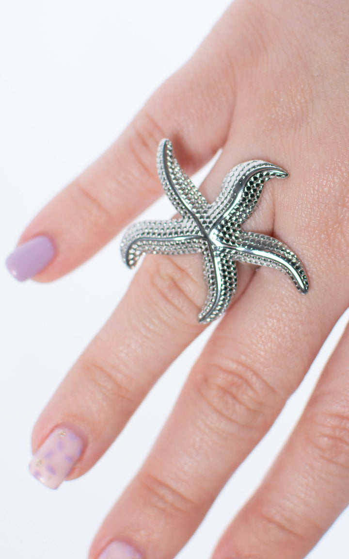 Large Starfish | Ring | Silver