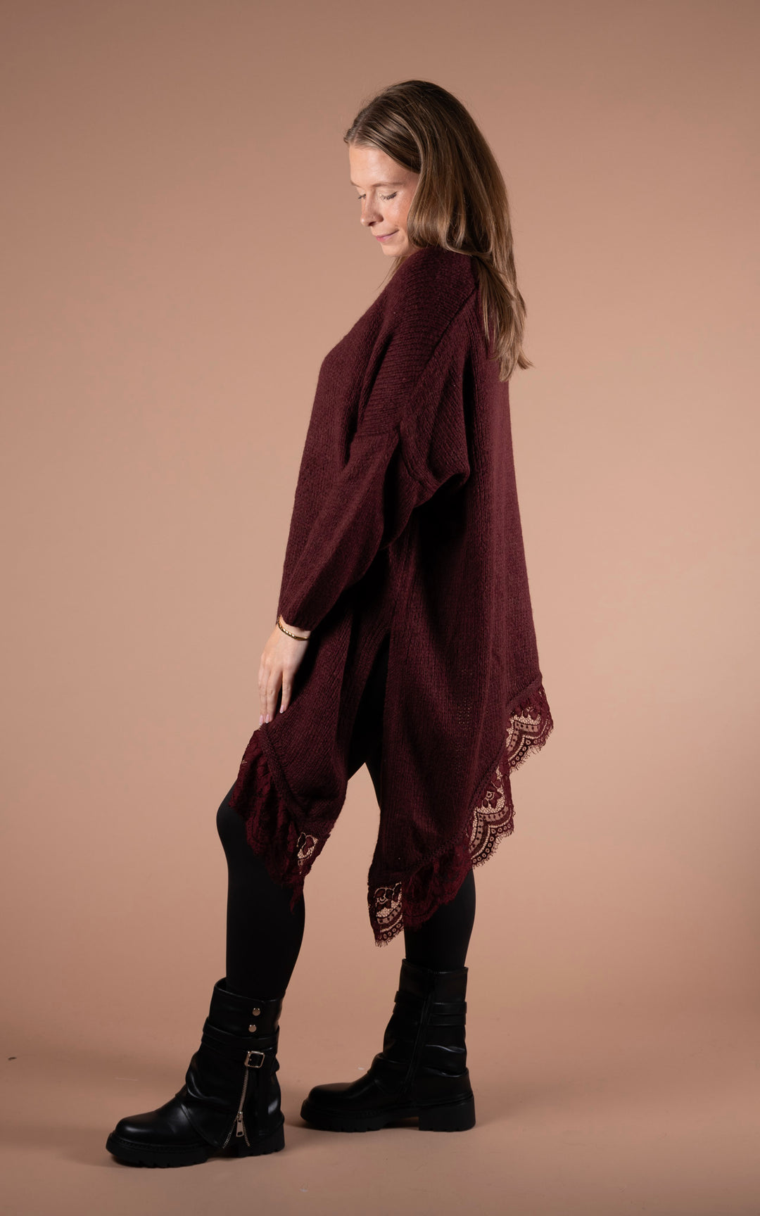 Laurel Asymmetric Jumper | Plum