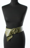 Leather Belt | Khaki