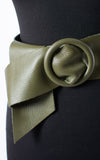 Leather Belt | Khaki