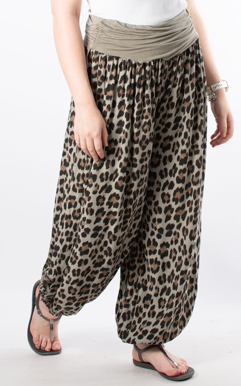 Leopard Harems | Taupe