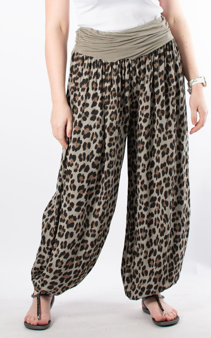 Leopard Harems | Taupe