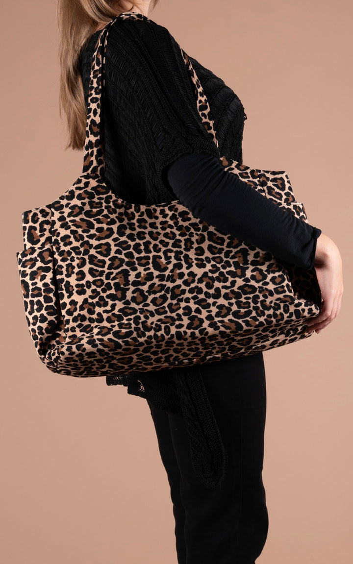 Leopard Large Tote Bag