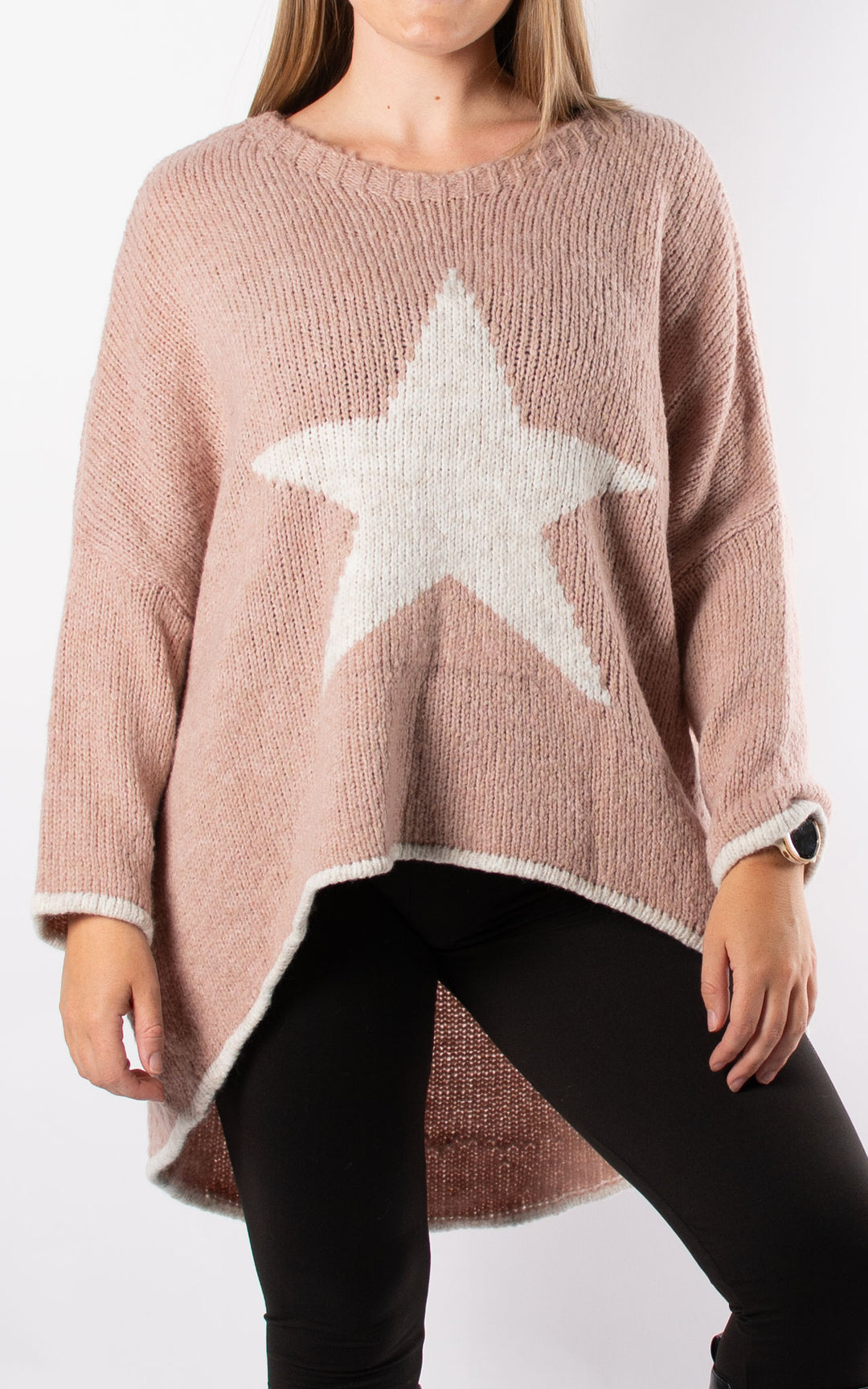 Lisa Star Knit | Pink