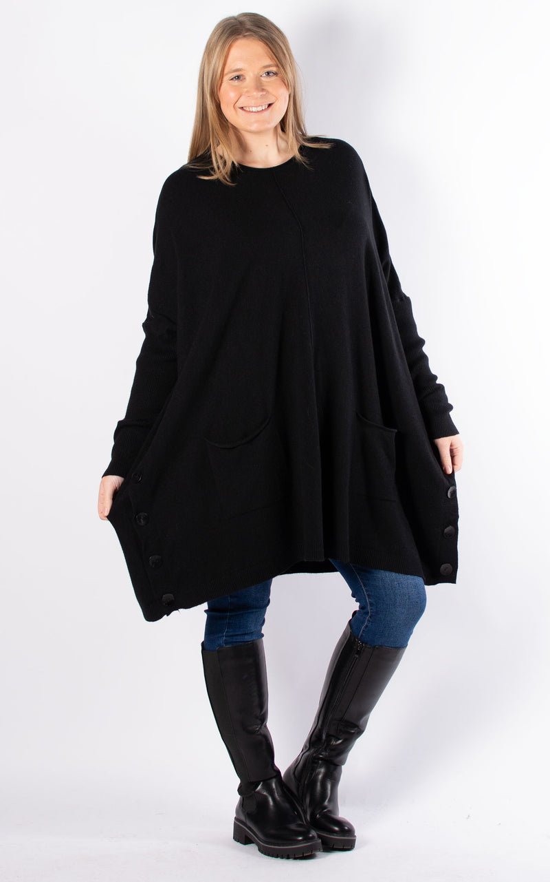 Lisa Thin Knit | Black