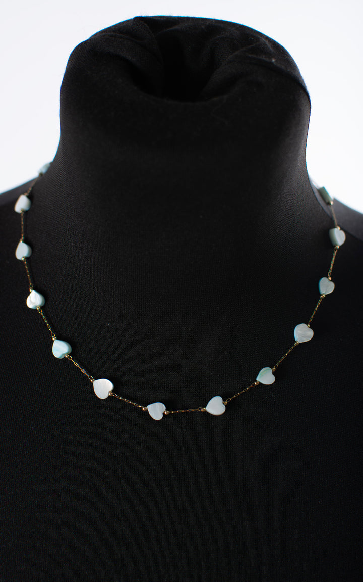 Little Hearts | Necklace | Blue