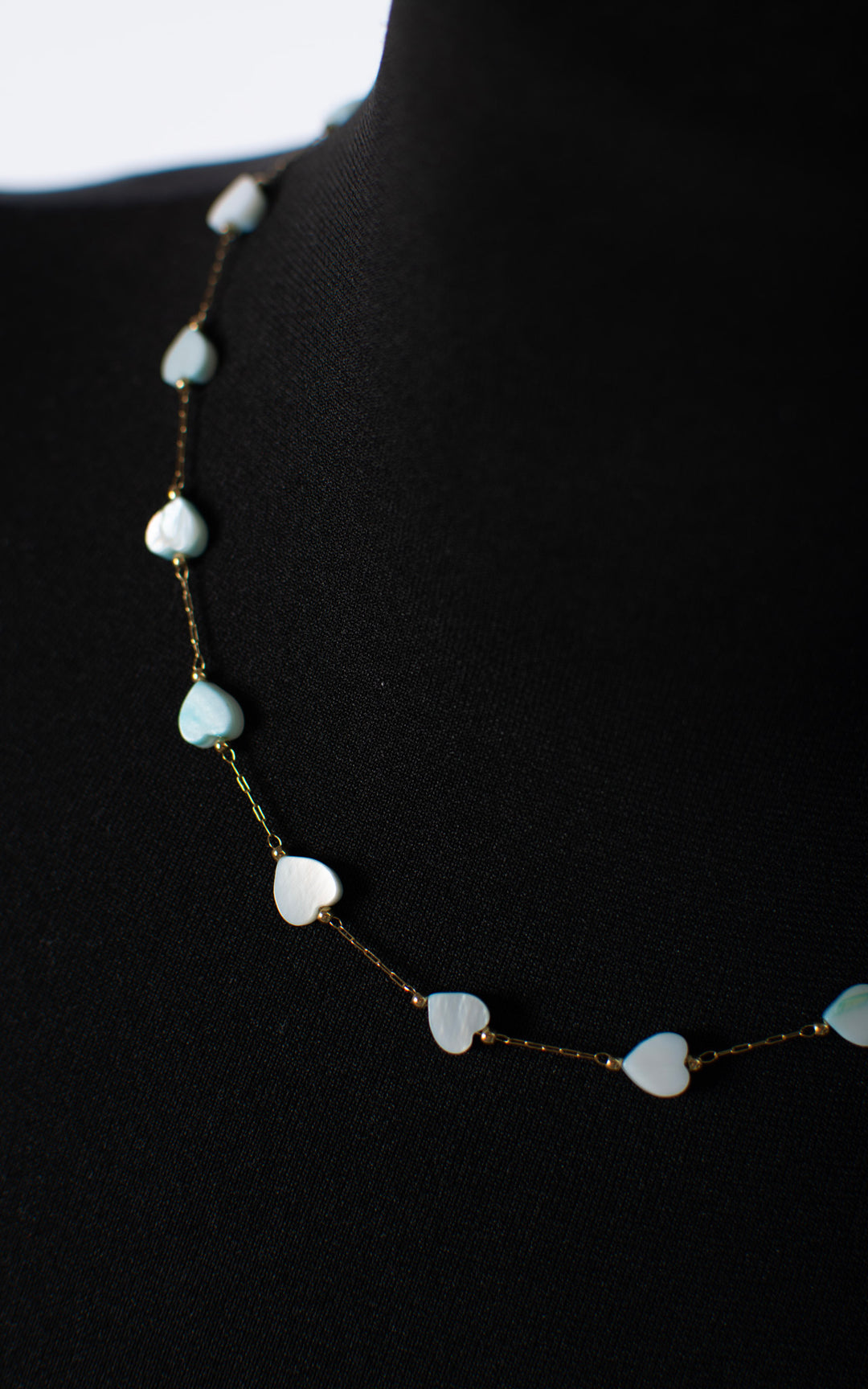 Little Hearts | Necklace | Blue