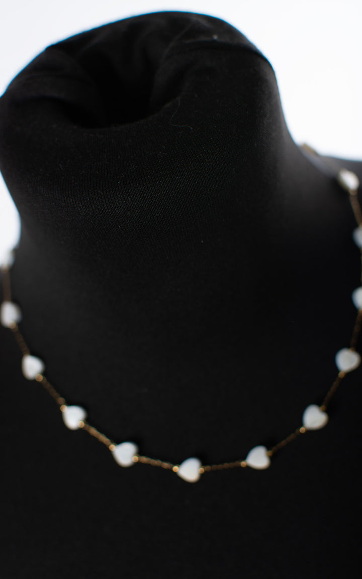 Little Hearts | Necklace | Ivory
