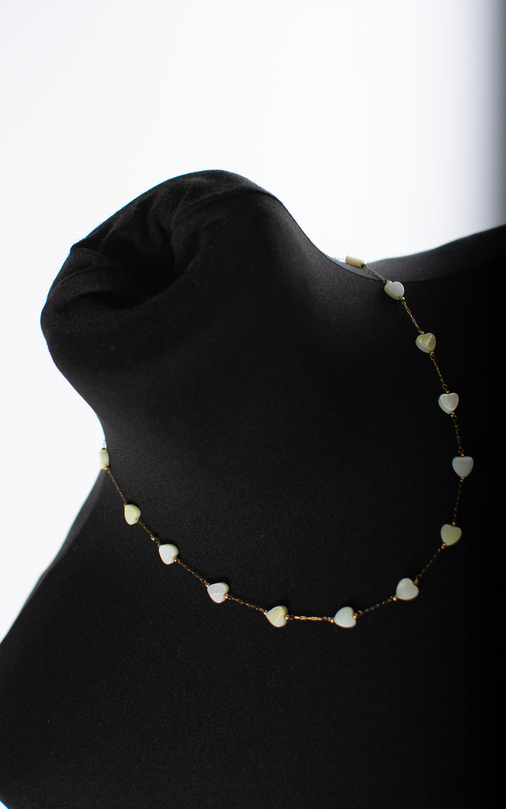 Little Hearts | Necklace | Yellow