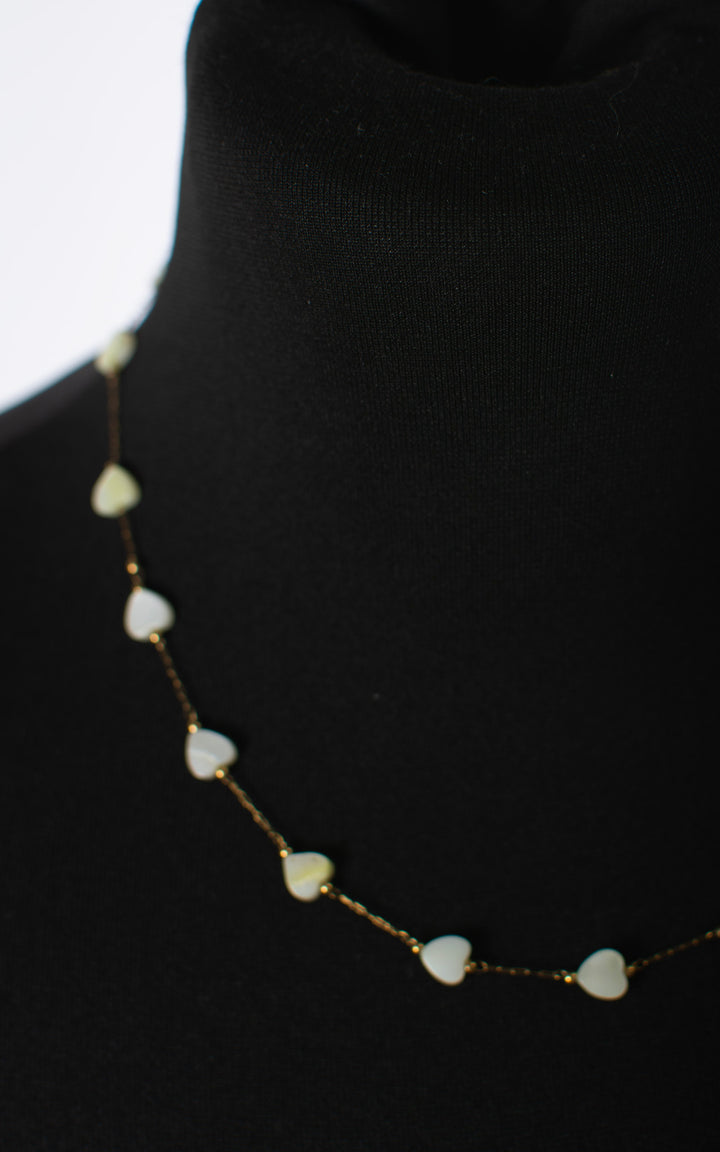 Little Hearts | Necklace | Yellow