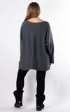 Liv Soft Touch Jumper |  Charcoal