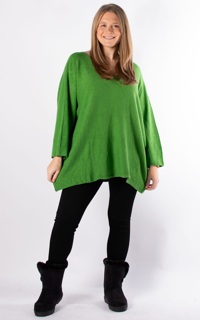 Liv Soft Touch Jumper |  Green