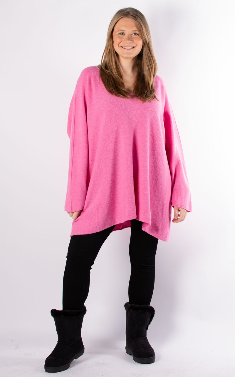 Liv Soft Touch Jumper |  Pink