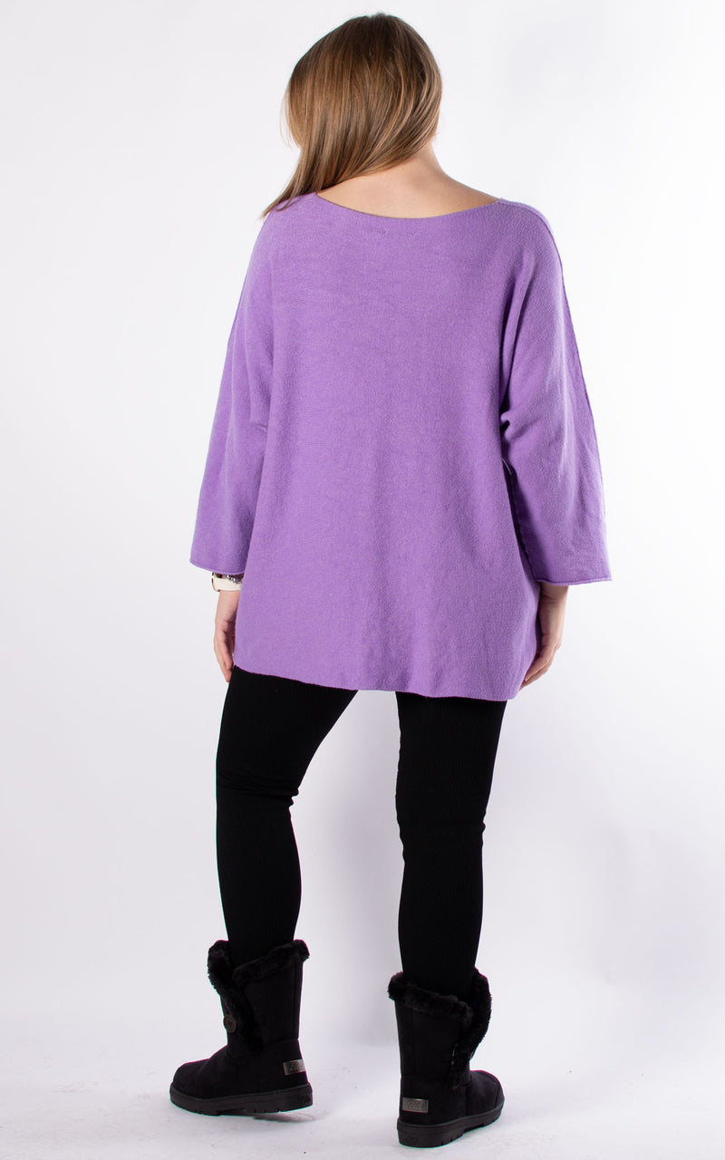 Liv Soft Touch Jumper |  Violet