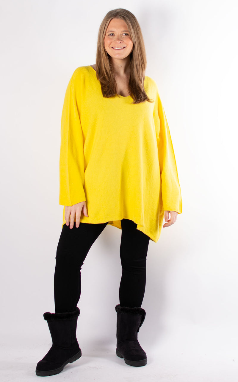 Liv Soft Touch Jumper |  Yellow