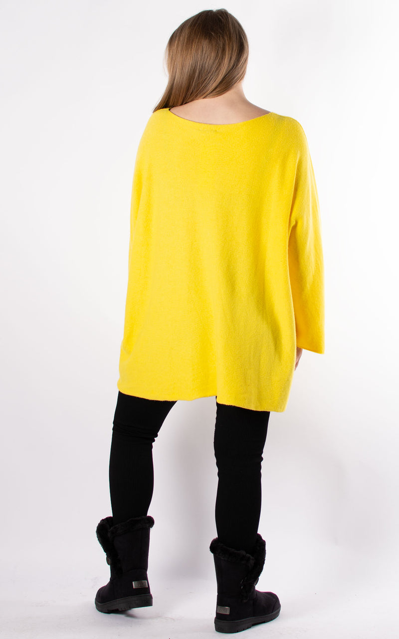 Liv Soft Touch Jumper |  Yellow