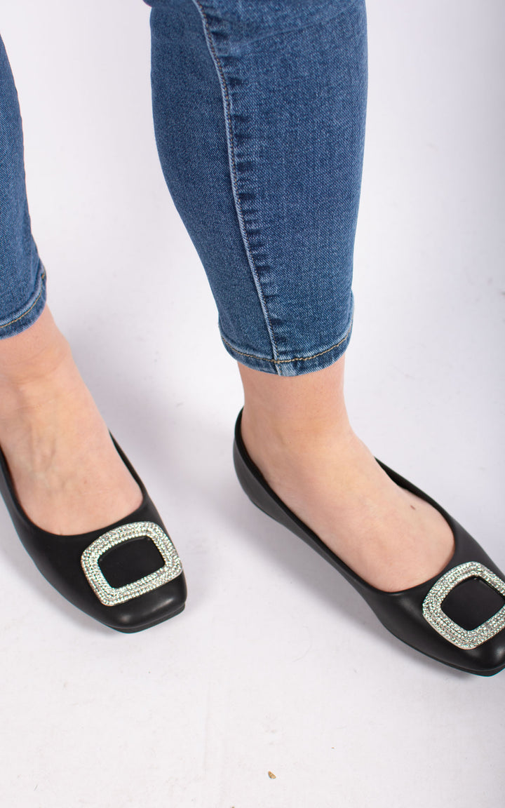 Loafer | Sparkle Boucle | Black