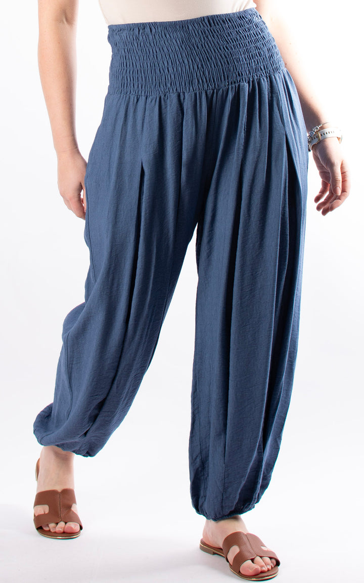 Louisa Cuff Leg Trousers | Denim