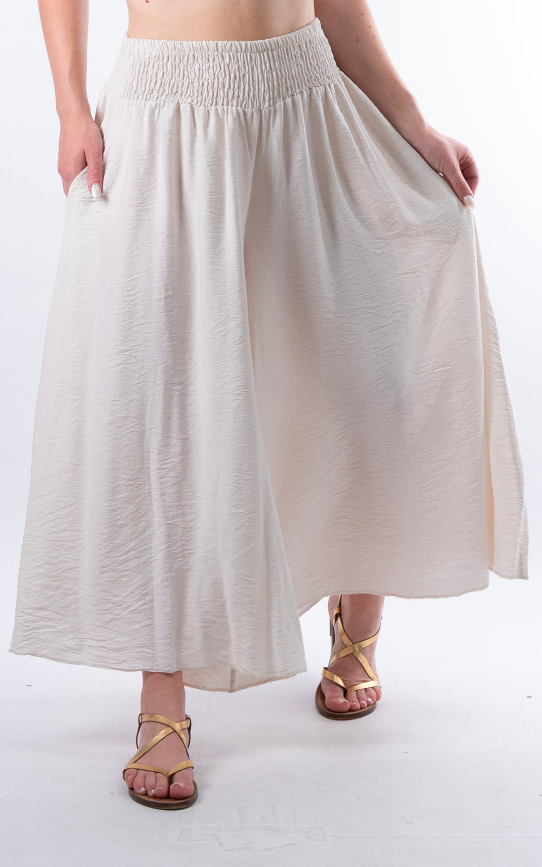 Louisa Culottes | Beige