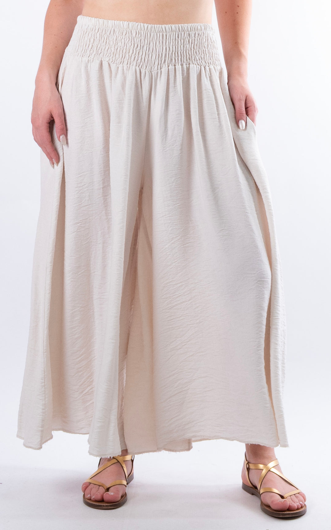 Louisa Culottes | Beige