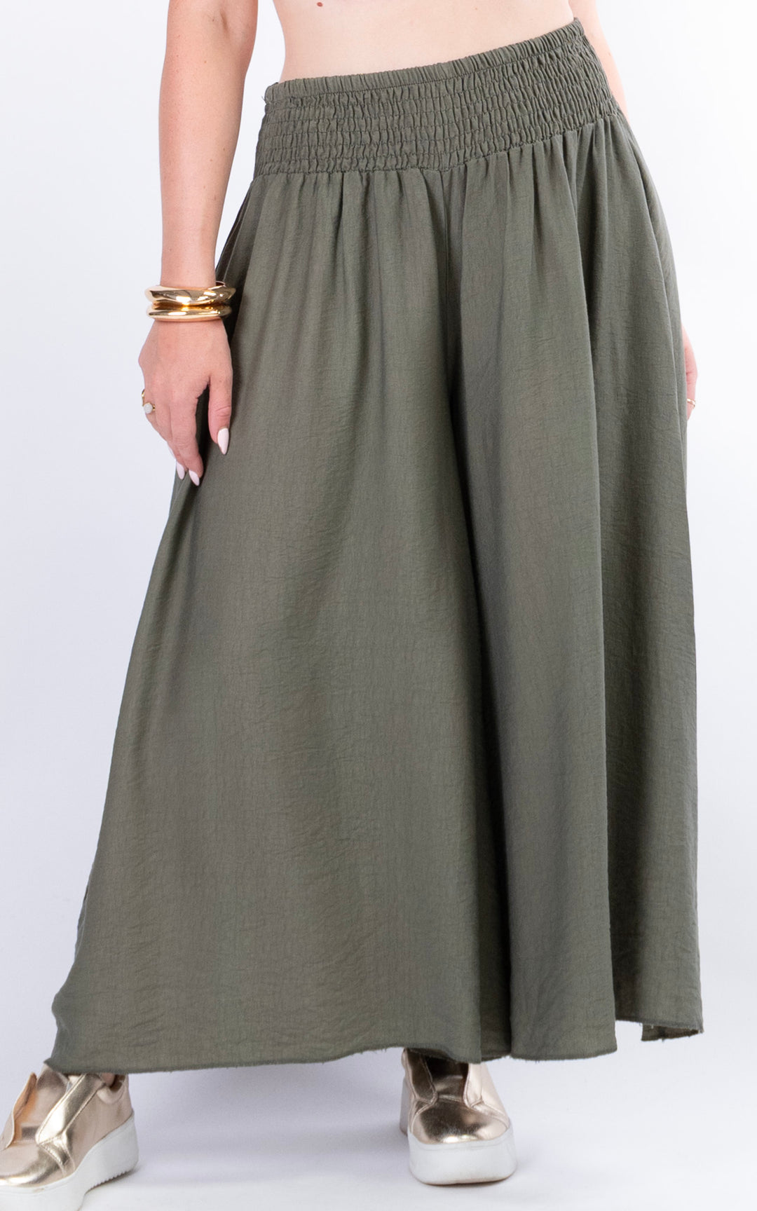 Louisa Culottes | Khaki