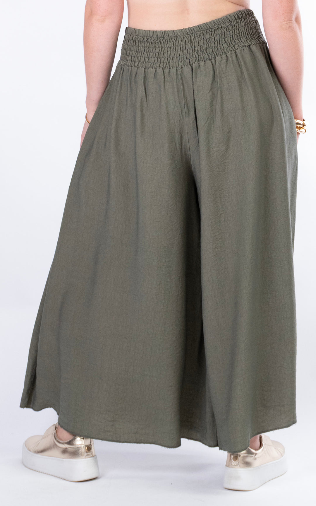 Louisa Culottes | Khaki