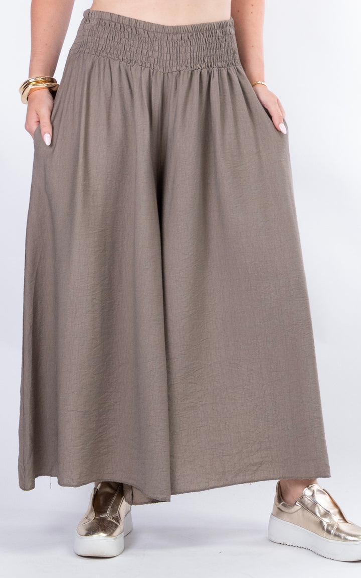 Louisa Culottes | Taupe