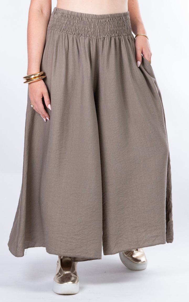 Louisa Culottes | Taupe