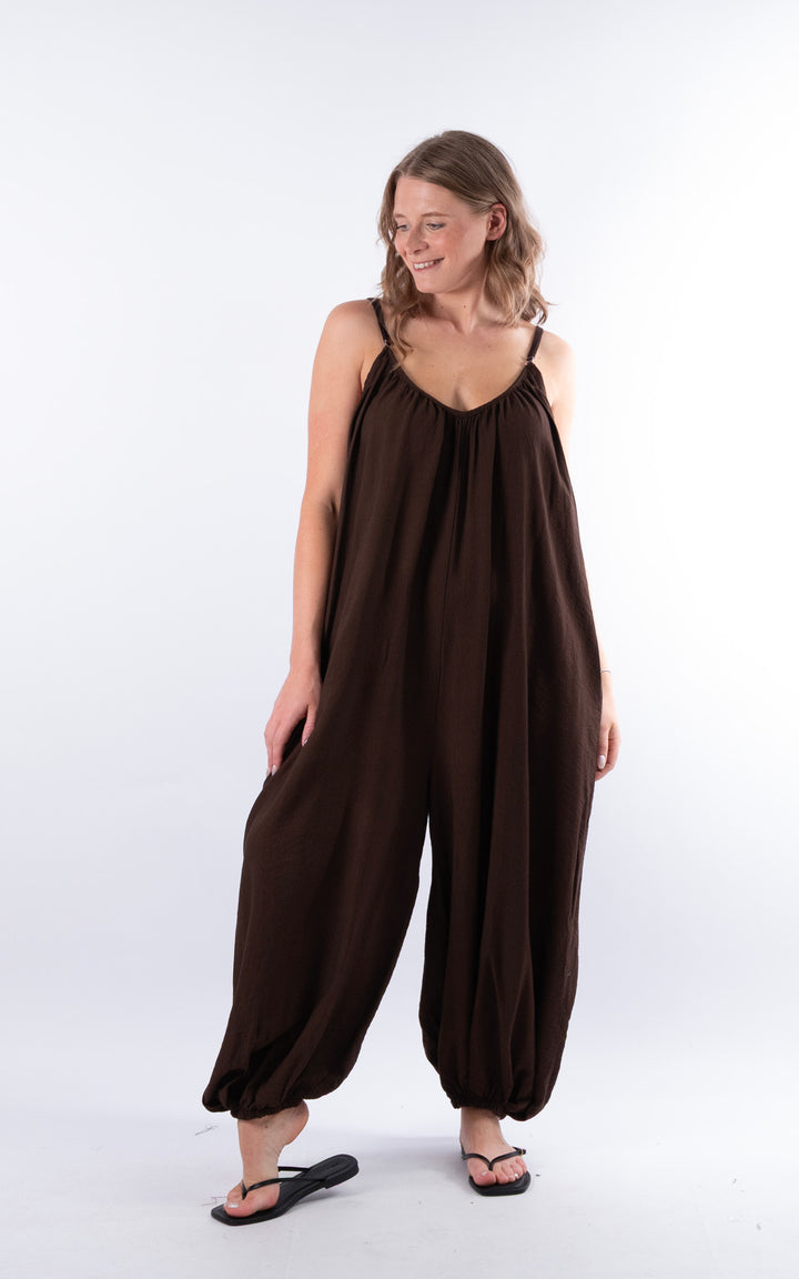 Louisa Jumpsuit | Chocolate