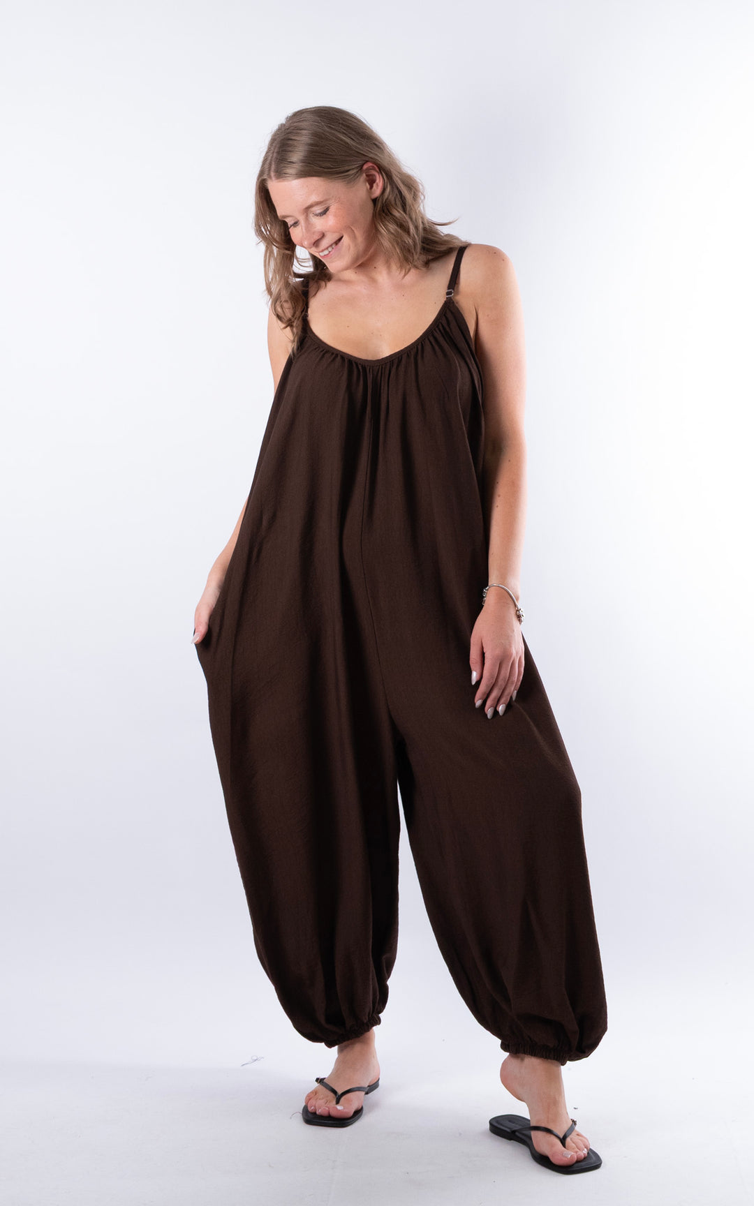 Louisa Jumpsuit | Chocolate