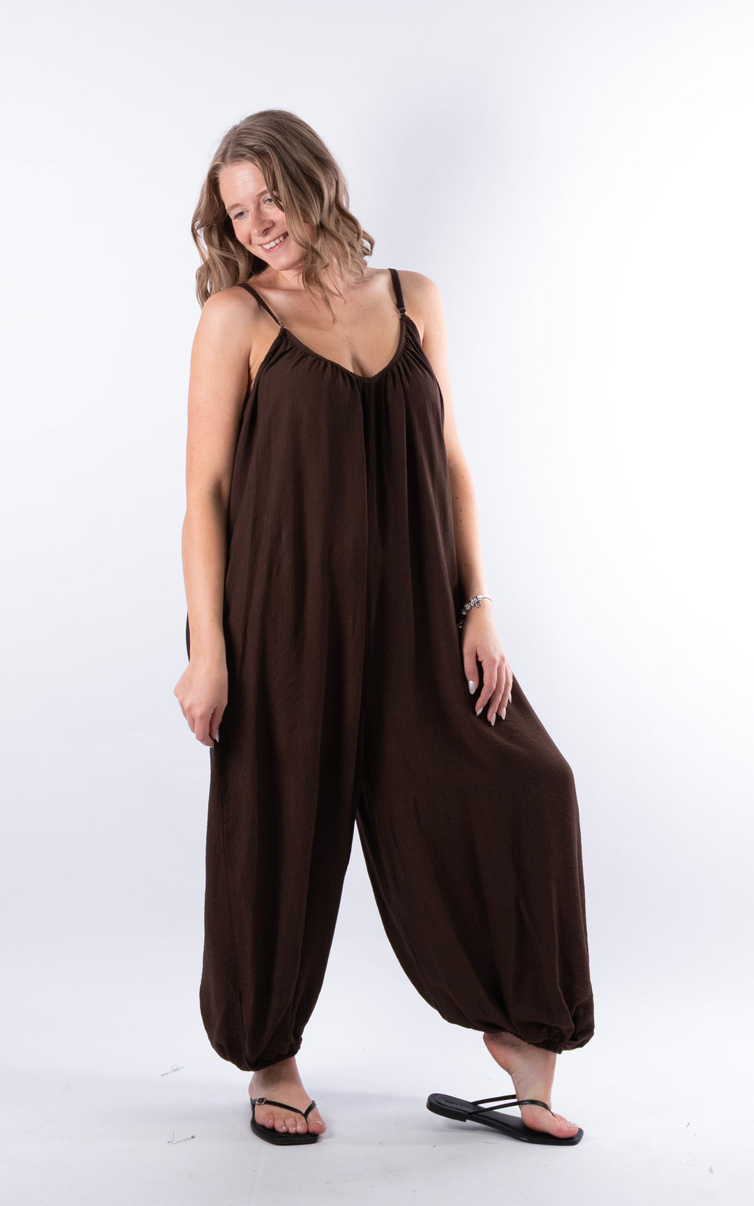 Louisa Jumpsuit | Chocolate